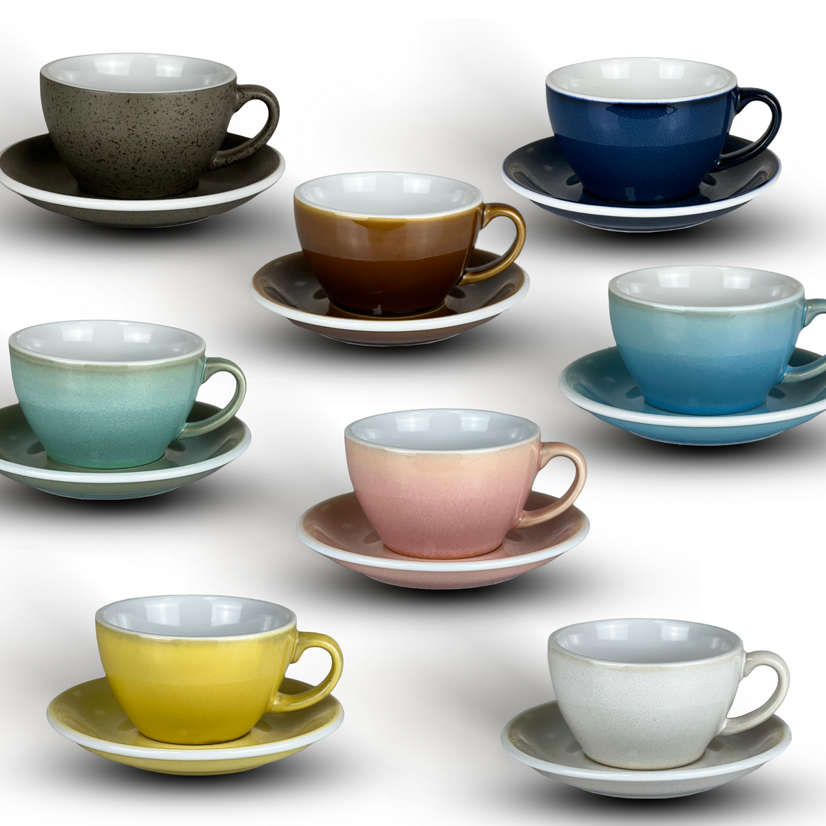 8oz Loveramics Egg Style Cup & Saucer – Millennials Factory