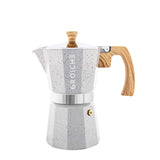 Grosche Gray MILANO STONE Stovetop Espresso Maker