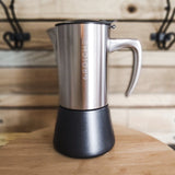 Grosche Milano Steel Stovetop Espresso Maker