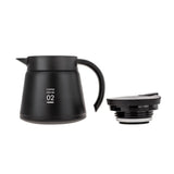 Hario V60 Vacuum Insulated Stainless Steel Server BLACK