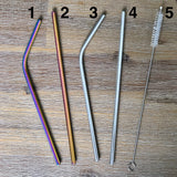 Reusable Stainless Steel Drinking Straw