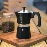 Grosche Black MILANO Stovetop Espresso Maker