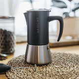 Grosche Milano Steel Stovetop Espresso Maker