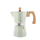 Grosche Green MILANO STONE Stovetop Espresso Maker
