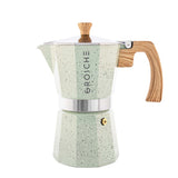Grosche Green MILANO STONE Stovetop Espresso Maker