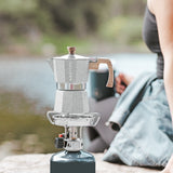 Grosche Gray MILANO STONE Stovetop Espresso Maker