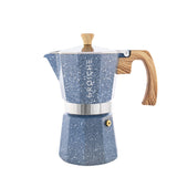 Grosche Blue MILANO STONE Stovetop Espresso Maker