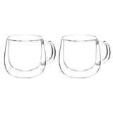 9oz Fresno Double Wall Glass Cups