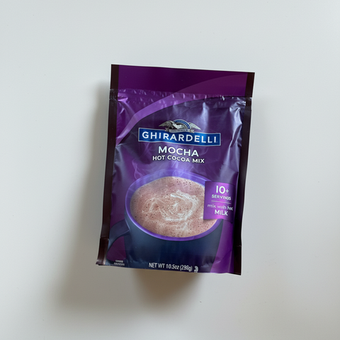 GHR Hot Chocolate Mocha Pouch Premium Cocoa 10.5oz