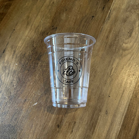 16oz Plastic Cup Friends Cafe