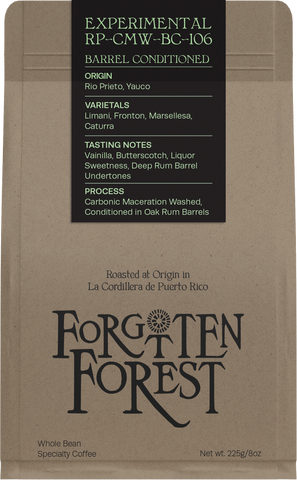 Barrel Conditioned Rio Prieto - Forgotten Forest