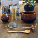 Ceremonial Matcha Kit with spout (Purple)