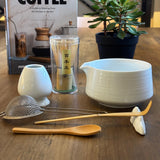 Ceremonial Matcha Kit with spout (White)