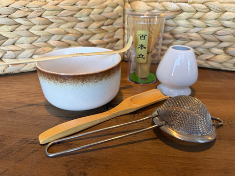 Ceremonial Matcha kit (White)