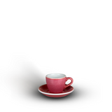 2.7oz Loveramics Egg Style Cup & Saucer