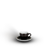 2.7oz Loveramics Egg Style Cup & Saucer