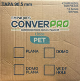16oz ConverPro Clear Flat Lids for (TP16)
