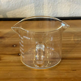 Double Spout Espresso Shot Glass with Handle