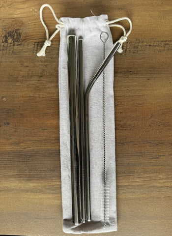 Stainless Steel Straw Set