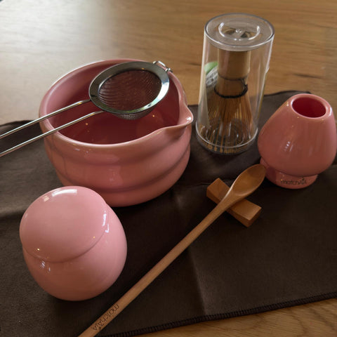 Ceremonial Matcha Kit with spout 8pcs