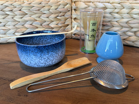 Ceremonial Matcha kit (Blue)