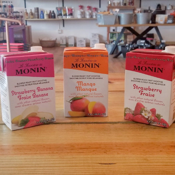 Monin Fruit Smoothie Mix Mango 46 oz Carton