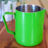 JoeFrex Green Milk Frothing Pitcher