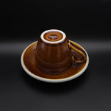 2.7oz Loveramics Egg Style Cup & Saucer