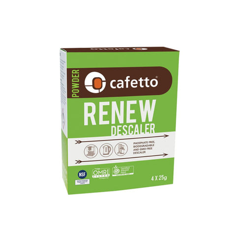 Cafetto Renew Descaler - 4 x 25g