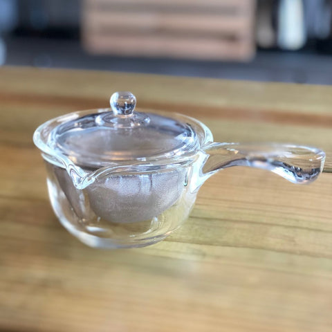 Yama Glass Side Pour Tea Pot (10 oz)