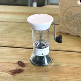 Handground Precision Coffee Grinder: White