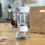 Handground Precision Coffee Grinder: White