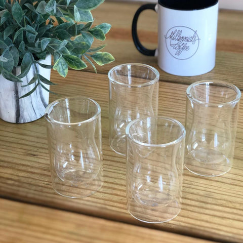 Grosche Istanbul Double-Walled Shot Glasses 3 oz.