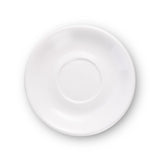 10oz Loveramics Egg Style Cup & Saucer - WHITE