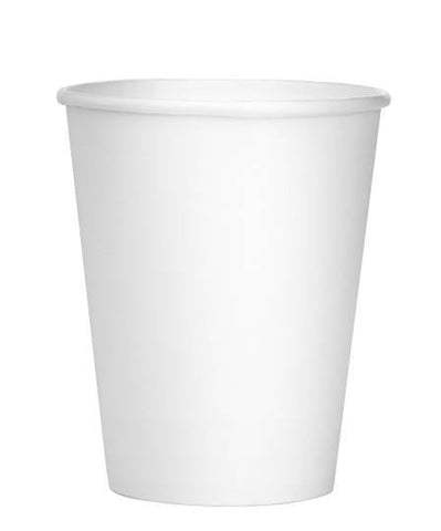 8oz Microenvases Paper Cup White