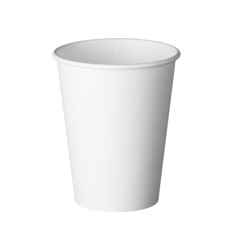 12oz Microenvases Paper Cup White