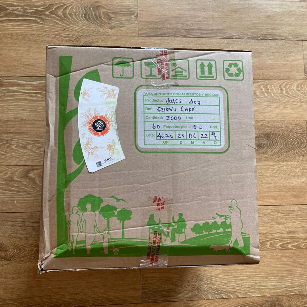 4oz Friend's Café Paper Cup – Millennials Coffee Store