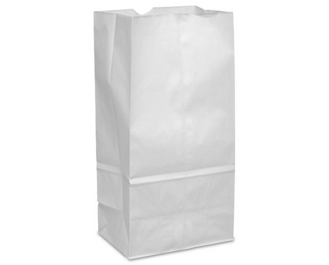#6 White Grocery Jackson Bags