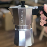 Grosche Chrome MILANO Stovetop Espresso Maker